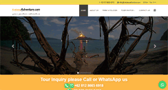 Desktop Screenshot of krakatauadventure.com
